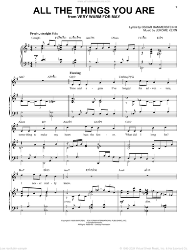 All The Things You Are [Jazz version] (arr. Brent Edstrom)