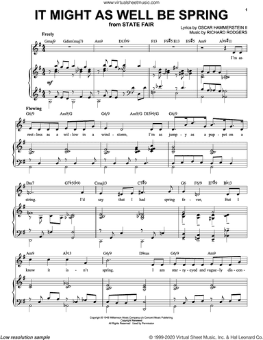 It Might As Well Be Spring [Jazz version] (arr. Brent Edstrom)