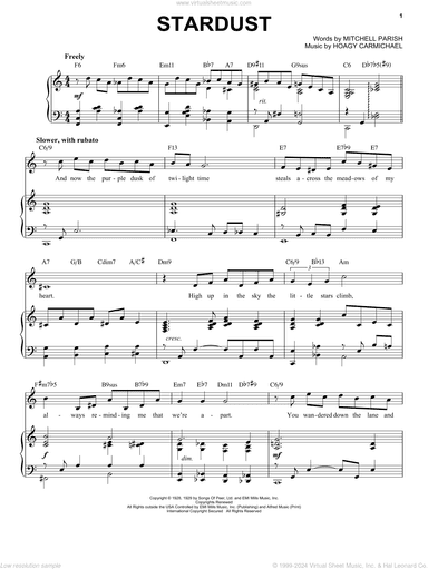 Stardust [Jazz version] (arr. Brent Edstrom)