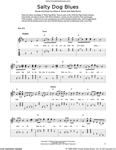 Salty Dog Blues (arr. Fred Sokolow)