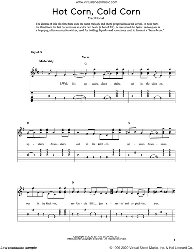 Hot Corn, Cold Corn (arr. Fred Sokolow)