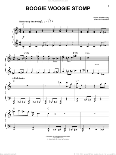Boogie Woogie Stomp