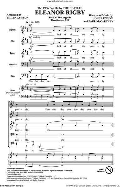 Eleanor Rigby (arr. Philip Lawson)