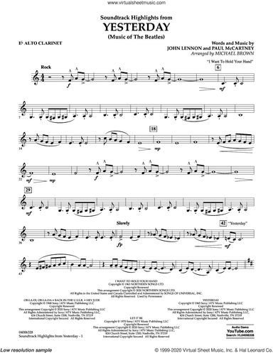 Highlights from Yesterday (Music Of The Beatles) (arr. Michael Brown)