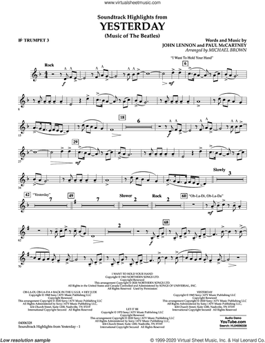 Highlights from Yesterday (Music Of The Beatles) (arr. Michael Brown)
