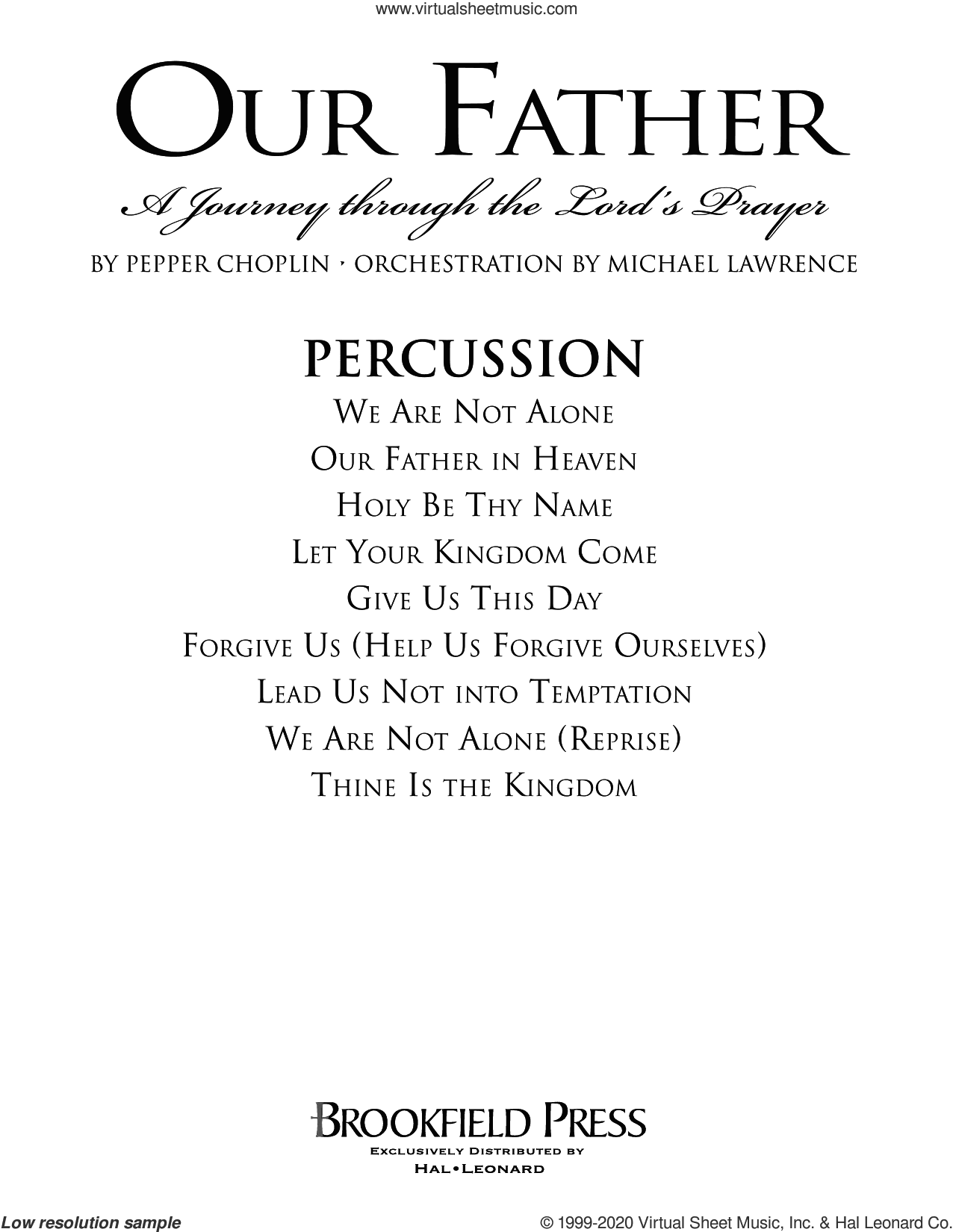 Our Father, a journey through the lord's prayer