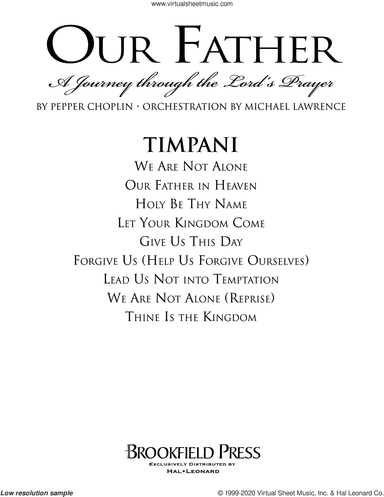 Our Father, a journey through the lord's prayer