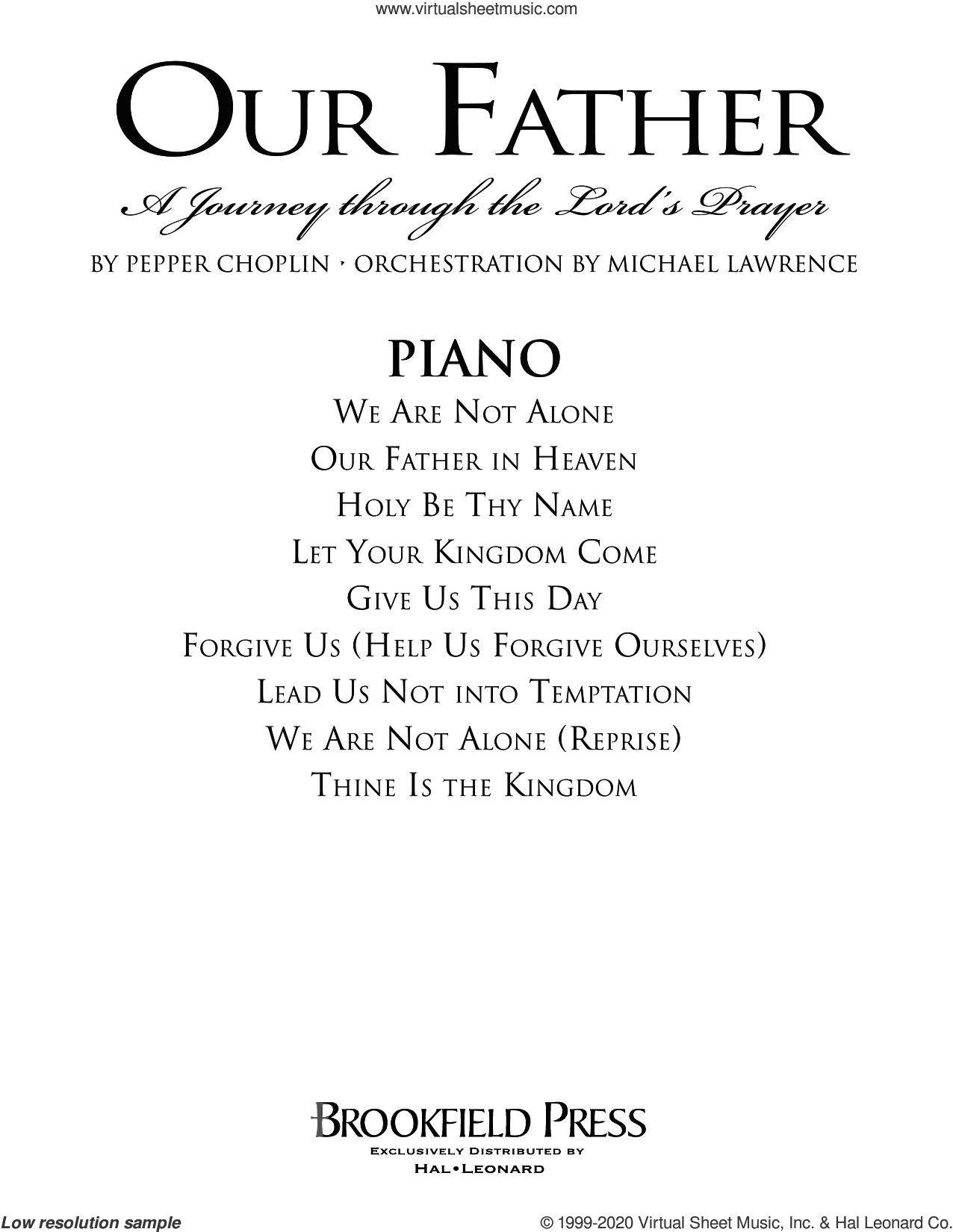 Our Father, a journey through the lord's prayer