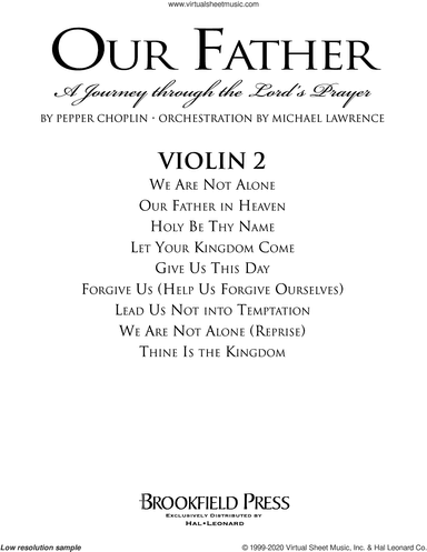 Our Father, a journey through the lord's prayer