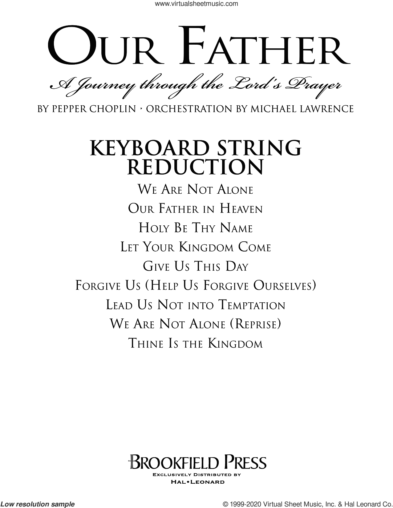Our Father, a journey through the lord's prayer