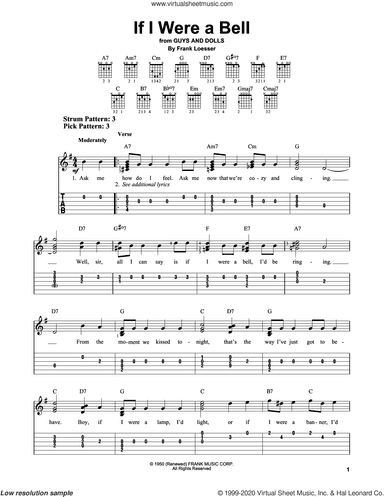 If I Were A Bell (from Guys And Dolls)
