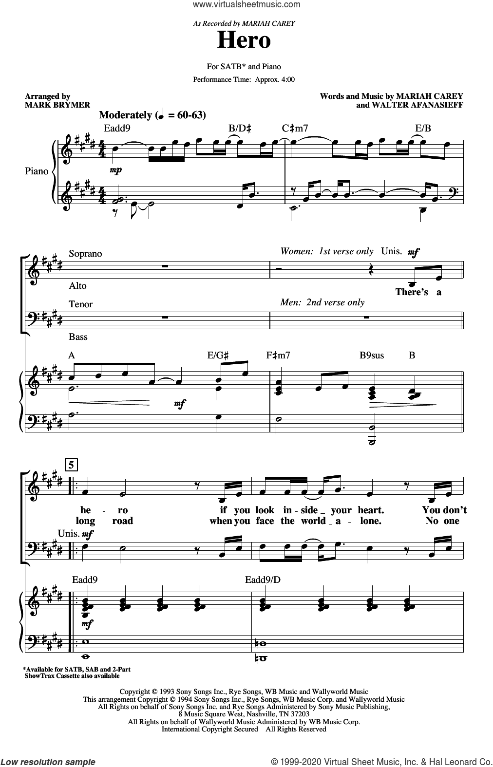 Hero (arr. Mark Brymer)