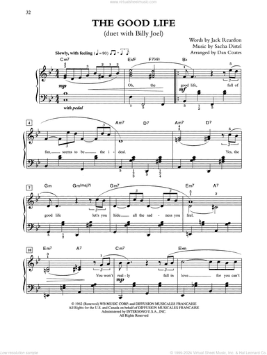 The Good Life (arr. Dan Coates)