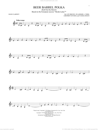 Beer Barrel Polka (Roll Out The Barrel)