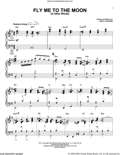 Fly Me To The Moon (In Other Words) (arr. Gary Meisner)