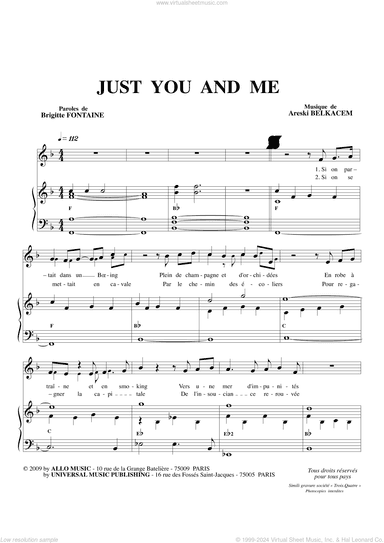 Just You And Me