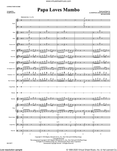 Papa Loves Mambo (arr. Mark Hayes) (COMPLETE)
