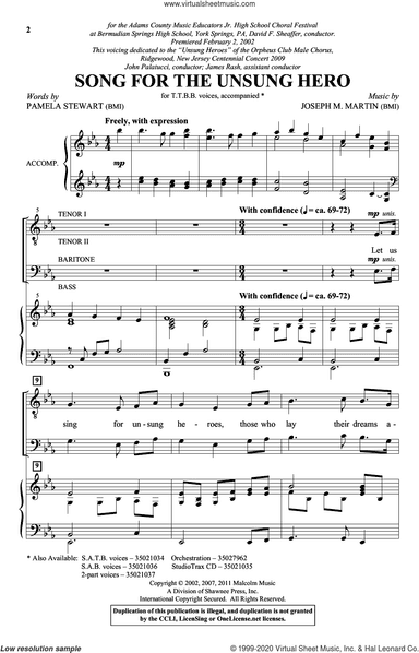 Song For The Unsung Hero