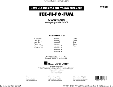Fee-Fi-Fo-Fum (arr. Mark Taylor) (COMPLETE)