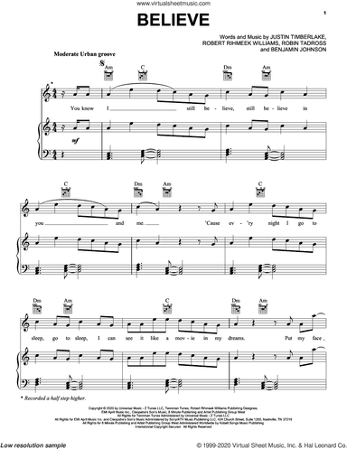 Believe (feat. Justin Timberlake)