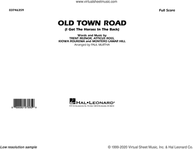 Old Town Road (arr. Paul Murtha) (COMPLETE)