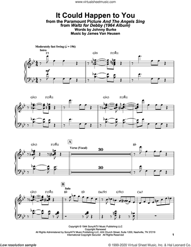 It Could Happen To You (from And The Angels Sing)