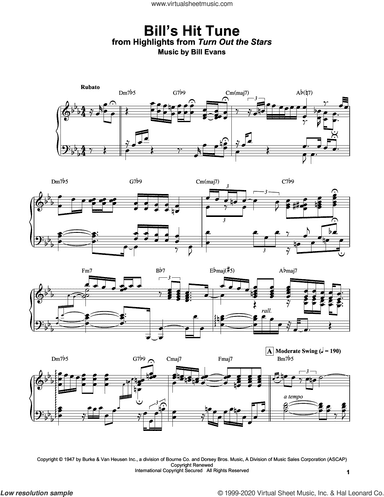Bill's Hit Tune