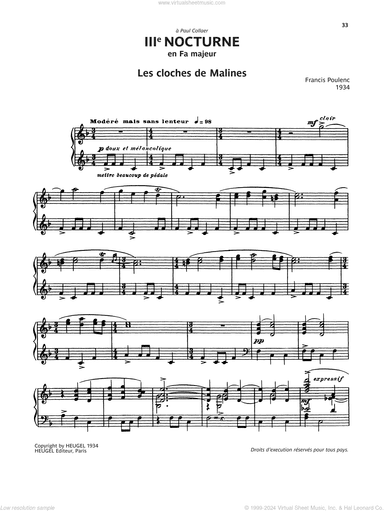 Nocturne No. 3 (Les Cloches De Malines)