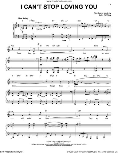 I Can't Stop Loving You [Jazz version] (arr. Brent Edstrom)