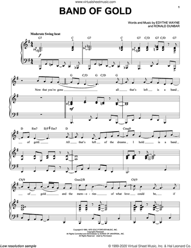 Band Of Gold [Jazz version] (arr. Brent Edstrom)