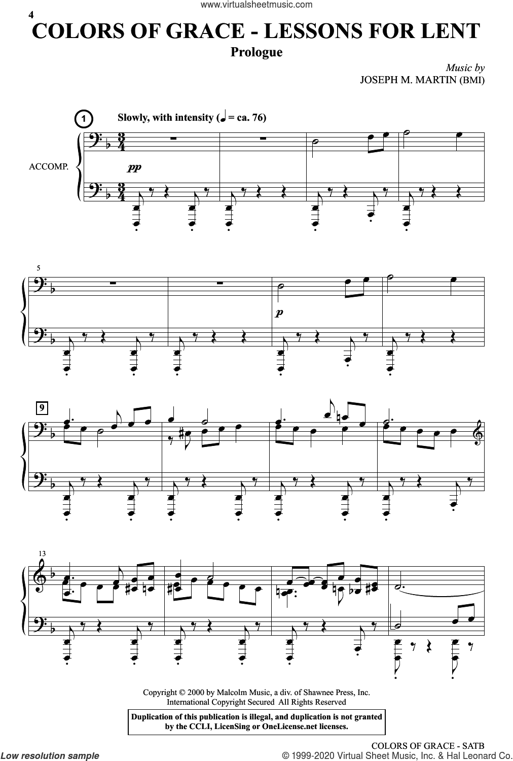 Colors of Grace - Lessons for Lent (New Edition)
