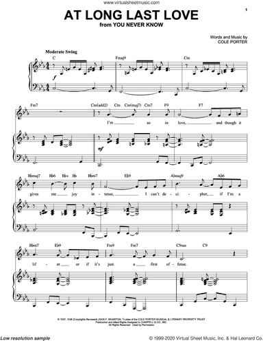 At Long Last Love [Jazz version] (from You Never Know) (arr. Brent Edstrom)