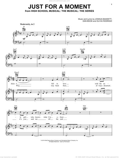 Just For A Moment (from High School Musical: The Musical: The Series)