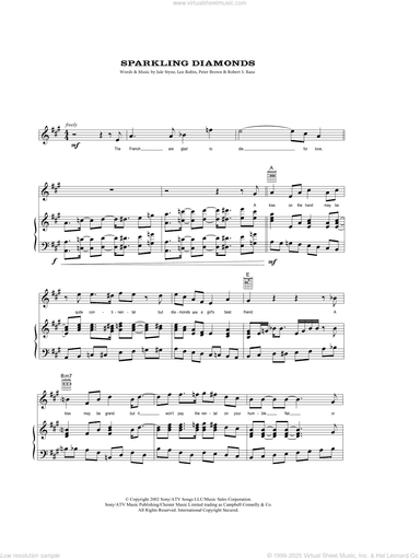 Sparkling Diamonds (from Moulin Rouge)