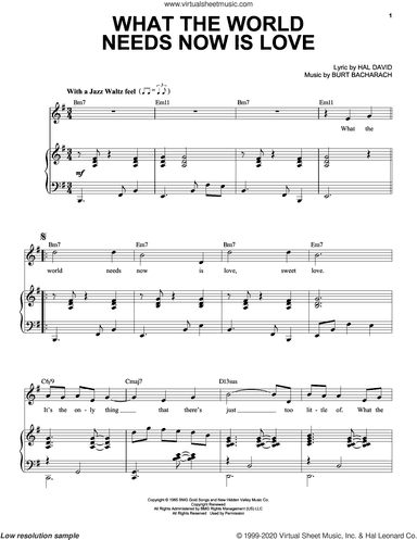 What The World Needs Now Is Love [Jazz version] (arr. Brent Edstrom)