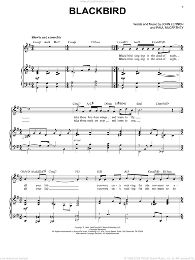 Blackbird [Jazz version] (arr. Brent Edstrom)