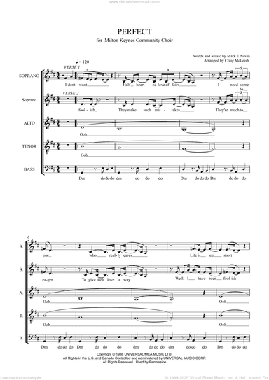 Perfect (arr. Craig McLeish)