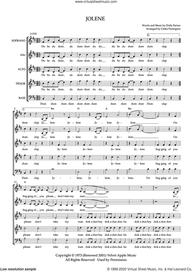 Jolene (arr. Gitika Partington)