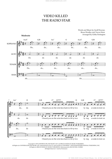 Video Killed The Radio Star (arr. Gitika Partington)