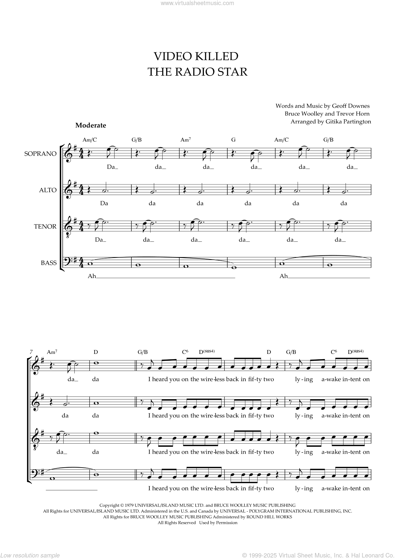 Video Killed The Radio Star (arr. Gitika Partington)