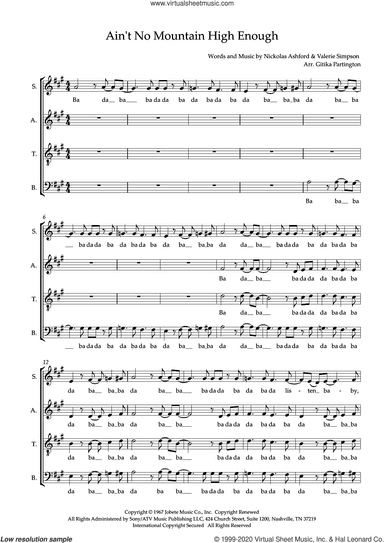 Ain't No Mountain High Enough (arr. Gitika Partington)