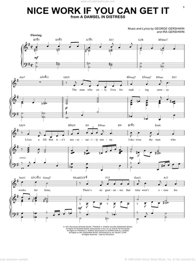Nice Work If You Can Get It [Jazz version] (arr. Brent Edstrom)