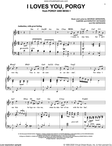 I Loves You, Porgy [Jazz version] (arr. Brent Edstrom)