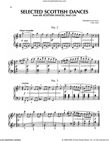 Scottish Dance No. 2
