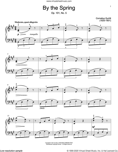 By The Spring, Op. 101, No. 5
