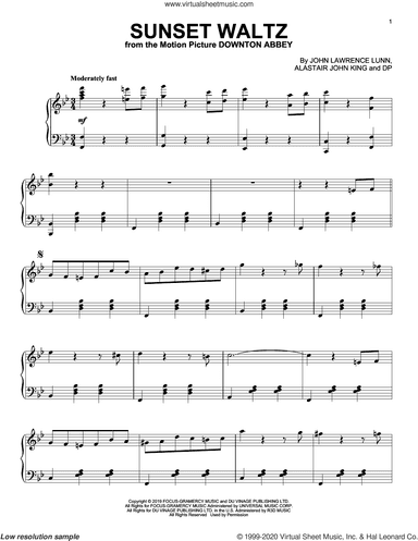 Sunset Waltz (from the Motion Picture Downton Abbey)