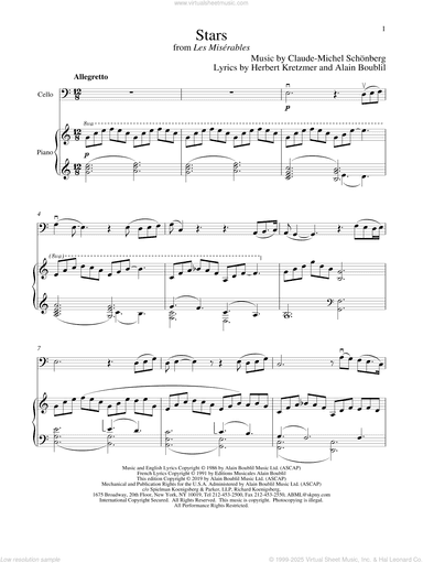Stars (from Les Miserables)