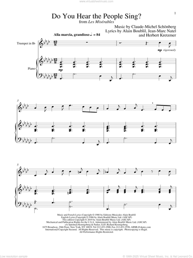 Do You Hear The People Sing? (from Les Miserables)