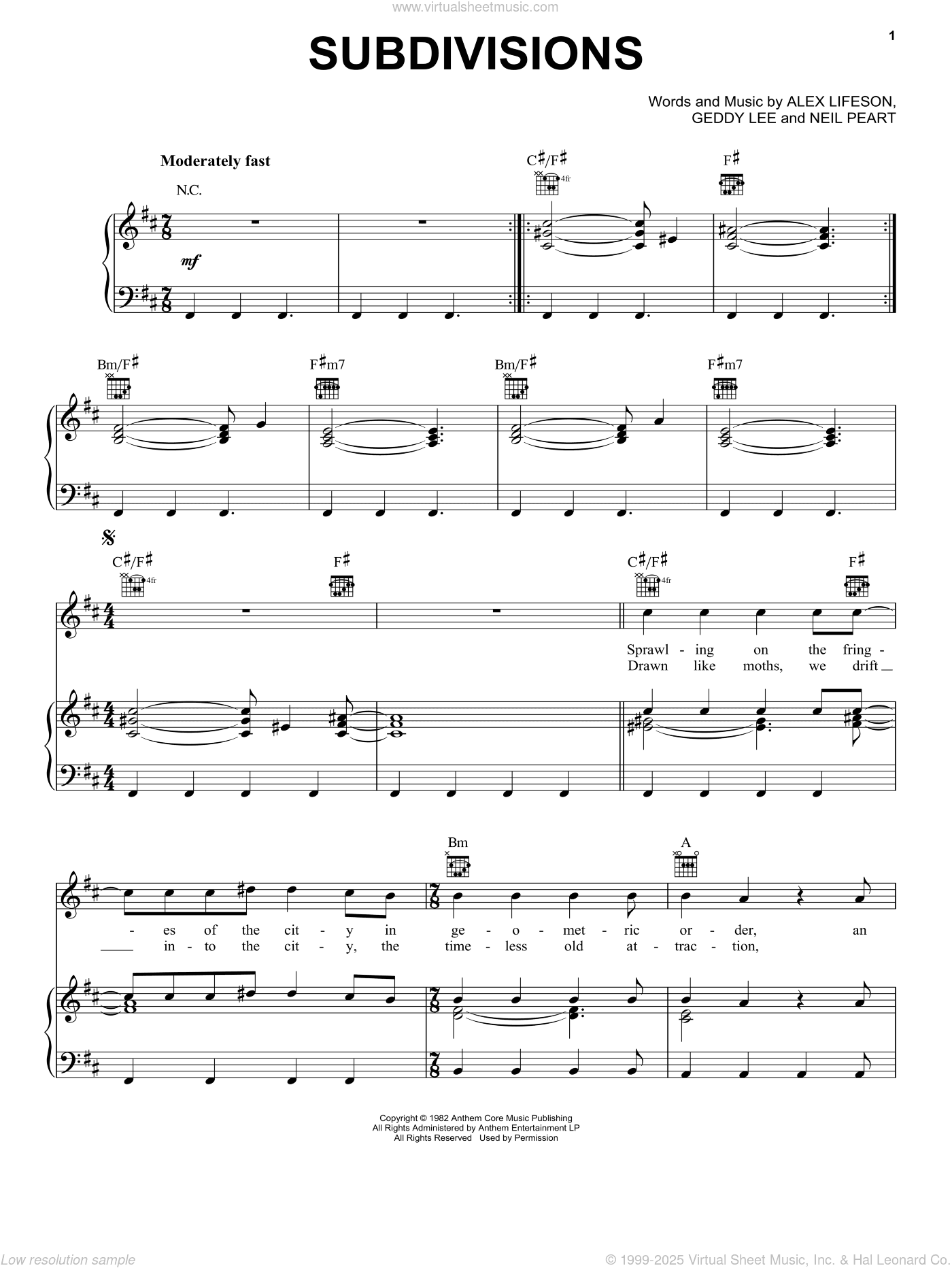 Subdivisions