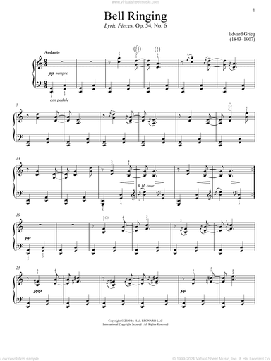 Bell Ringing, Op. 54, No. 6